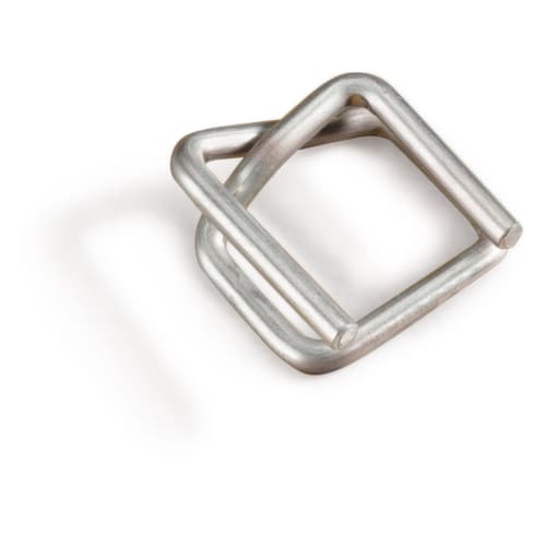 Clips de fermeture pour le cerclage textile, pour largeur de feuillard 19 mm