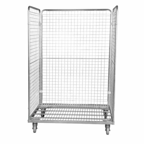 Conteneur à roulettes, force 600 kg, longueur x largeur 800 x 1200 mm