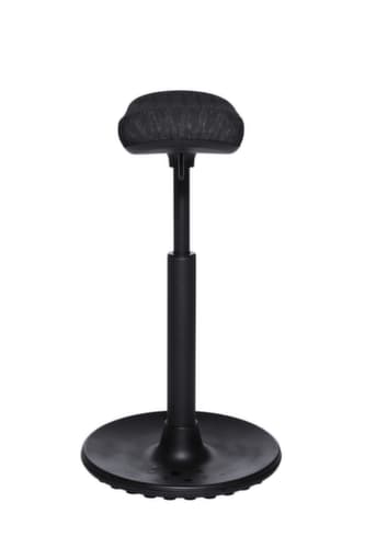 Topstar Siège assis-debout Sitness H2 avec assise skateboard, hauteur d’assise 570 - 770 mm, assise noir