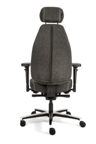 Siège de bureau pivotant Therapod X HR avec technologie Therapod® Sense Fit, gris