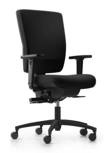 Dauphin Siège de bureau pivotant Shapemesh economy2 operator avec dossier à hauteur réglable, noir