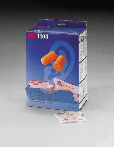 3M(TM) Bouchon d'oreille 1100 en distributeur, insonorisation 37 dB