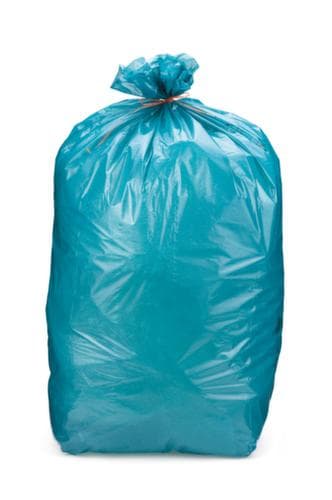 Sac poubelle indéchirable avec ruban de fermeture
