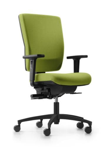 Dauphin Siège de bureau pivotant Shapemesh economy2 operator avec dossier à hauteur réglable, vert