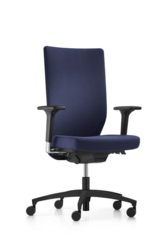 Dauphin Siège de bureau pivotant Stilo, bleu foncé