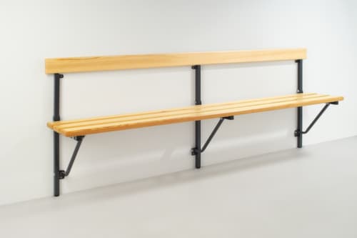 Sypro Banc vestiaire rabattable pour montage mural