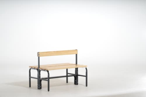 Sypro Banc vestiaire avec lames en bois