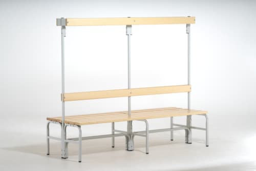 Sypro Banc vestiaire avec lames en bois