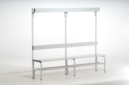 Sypro Banc vestiaire avec lames en aluminium