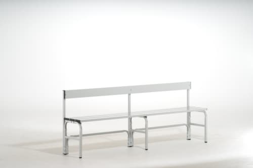 Sypro Banc vestiaire avec lames en aluminium