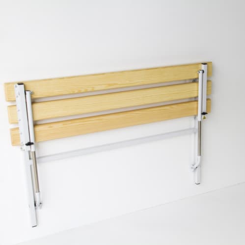 Sypro Banc vestiaire rabattable pour montage mural