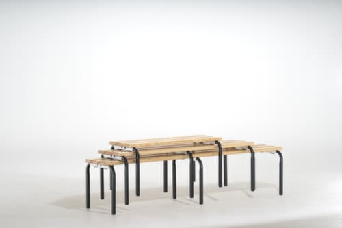 Sypro Banc gerbable avec lames en bois