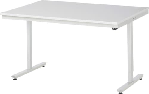 RAU Établi à hauteur réglable électriquement adlatus 150, RAL7035 gris clair
