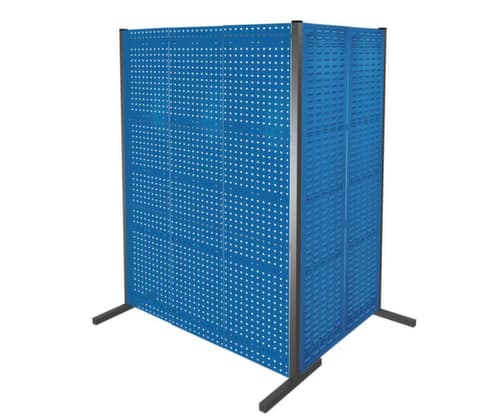 Kappes Cloison de séparation à panneaux perforés/rainurés RasterPlan® en double panneau 90