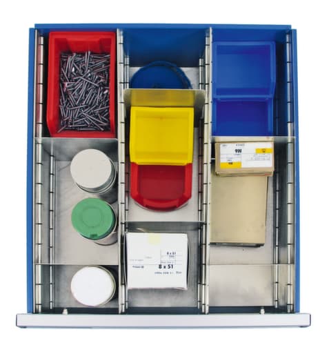 stumpf Matériel de compartimentage MovaFlex pour armoire à tiroirs 500 mm