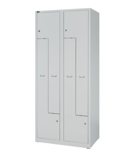 Bisley Armoire vestiaire Z Light, largeur de compartiment 400 mm