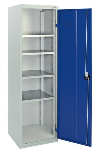 stumpf Armoire à portes battantes avec tablettes galvanisées, largeur 500 mm