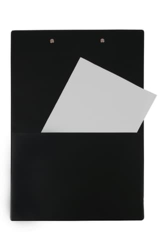 EICHNER Porte-bloc avec compartiment de rangement, noir