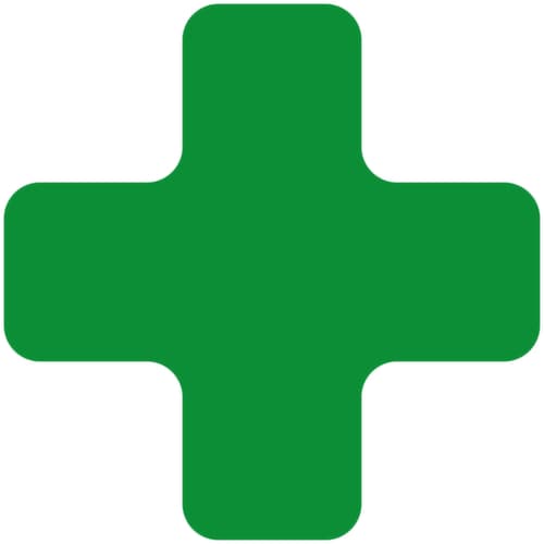 EICHNER Symbole à coller, Plus, vert