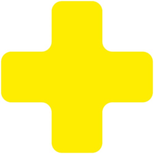 EICHNER Symbole à coller, Plus, jaune