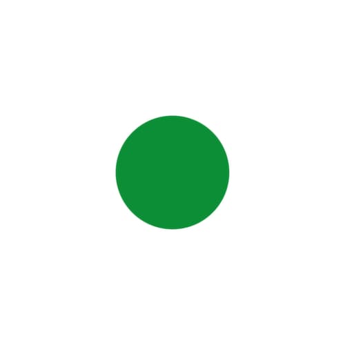EICHNER Symbole à coller, cercle, vert