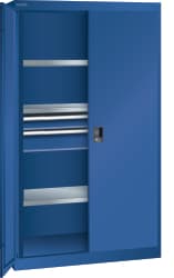 LISTA Armoire à portes battantes pour charges lourdes, largeur 1100 mm