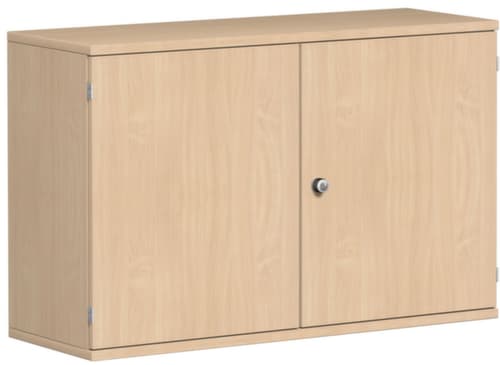 Gera Armoire à portes battantes Pro, 2 hauteurs des classeurs