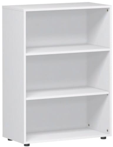 Gera Rayonnage de bureau Milano, largeur 800 mm, 3 HC, blanc