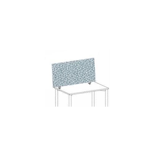 Gera Cloison de table insonorisante Pro ProfiLine, hauteur x largeur 600 x 1800 mm, paroi gris