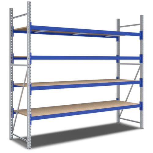 Rayonnage grande largeur