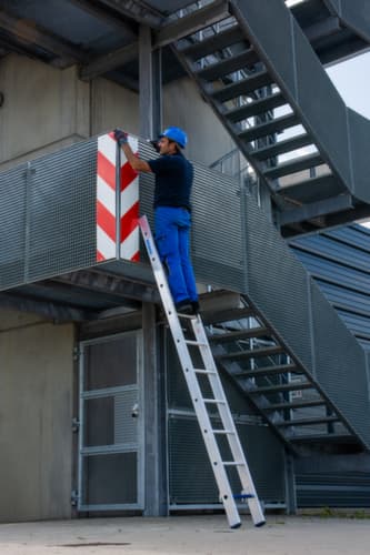 Krause échelle polyvalente STABILO® Professional +S, 3 x 10 échelons et marches profilés antidérapants