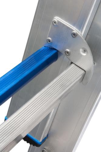 Krause échelle polyvalente STABILO® Professional +S, 3 x 12 échelons et marches profilés antidérapants
