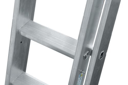 Krause échelle polyvalente STABILO® Professional +S, 3 x 12 échelons et marches profilés antidérapants