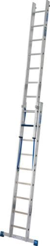 Krause Échelle polyvalente STABILO® Professional +S avec échelons et marches, 2 x 9 échelons et marches profilés antidérapants