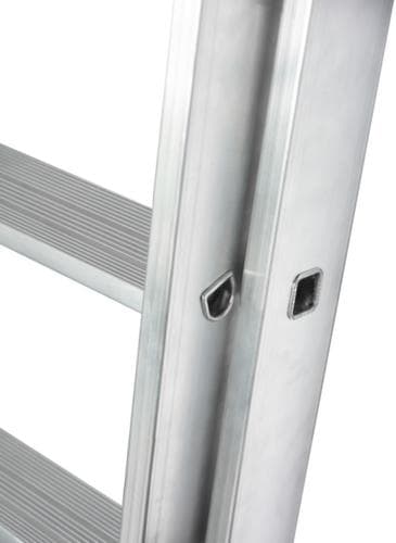 Krause Échelle coulissante STABILO® Professional +S avec échelons et marches