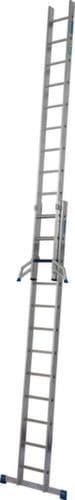 Krause Échelle coulissante STABILO® Professional +S avec échelons et marches