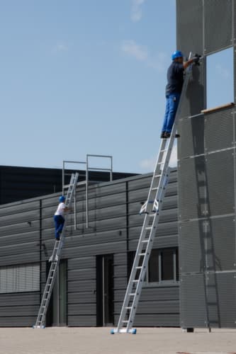 Krause Échelle coulissante STABILO® Professional +S avec échelons et marches