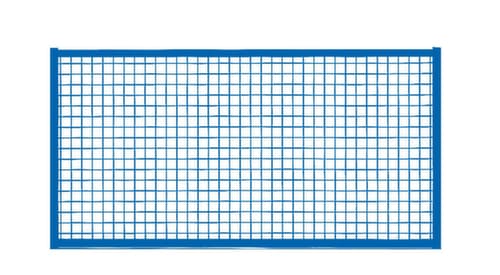 Élément mural supplémentaire pour parois de séparation, largeur 1480 mm