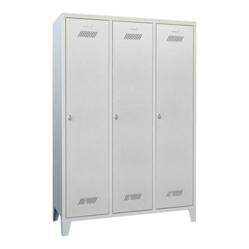 PAVOY Armoire vestiaire Basis avec 3 compartiments, largeur de compartiment 400 mm