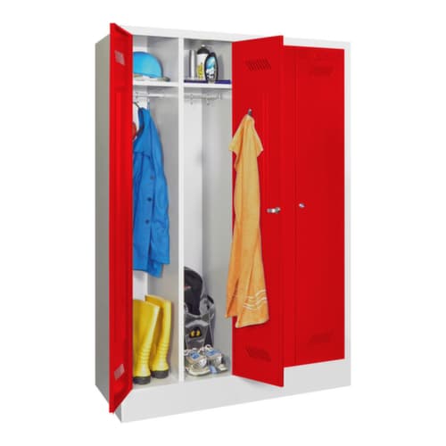PAVOY Armoire vestiaire, largeur de compartiment 300 mm