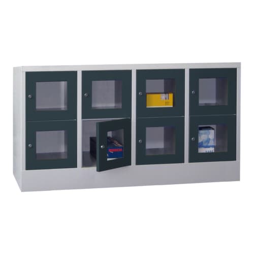 PAVOY armoire multicases Basis, 8 compartiments