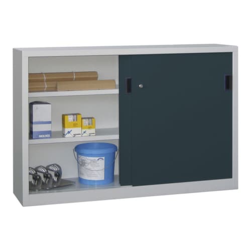 PAVOY Armoire à portes coulissantes pour bureau Basis