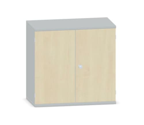 Gera Armoire à portes battantes Pro, 2 hauteurs des classeurs