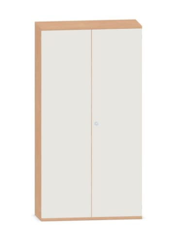 Gera Armoire à portes battantes Pro, 5 hauteurs des classeurs