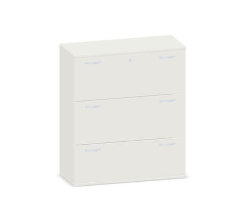 Gera Armoire pour dossiers suspendus Pro, 3 extensions
