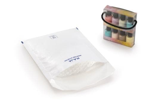 Pochette à bulles blanche
