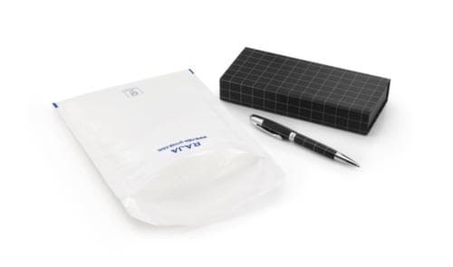 Pochette à bulles blanche