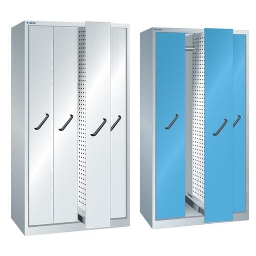 LISTA Armoire avec extensions verticales avec plaques perforées
