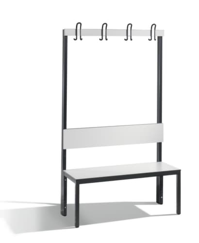 C+P Banc vestiaire Basic Plus pour milieu humide