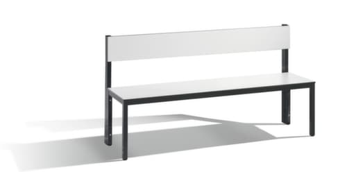 C+P Banc vestiaire Basic Plus pour milieu humide